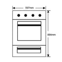 Smeg DOSFA6390X 60cm Classic Thermoseal Double Oven