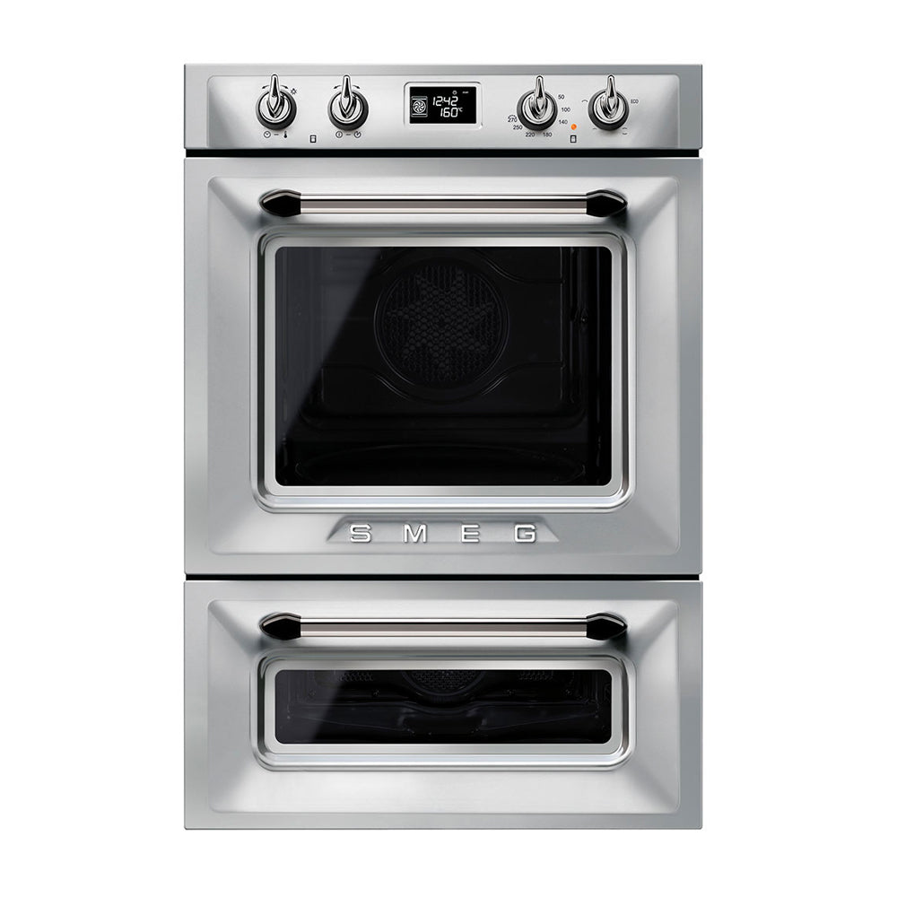Smeg DOSPA6925X 60cm Victoria Thermoseal Double Oven, StainlessSteel