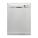 Dishlex DSF6106X Stainless Steel Freestanding Dishwasher, Front view