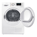 Samsung 8kg Heat Pump Dryer DV80M5010IW, Front view with door open