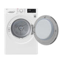 LG 8 kg Heat Pump Dryer DVH4-08W, Front view with door open