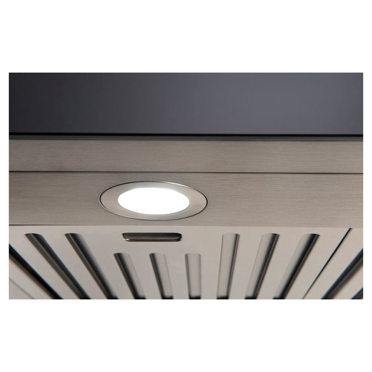 Euro Appliances EA90STRS 90cm Straight Touch Control Canopy Rangehood, Front view