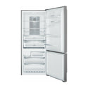 Electrolux EBE5307SCR 496L Stainless Steel Bottom Mount Fridge, Front view with doors open