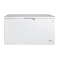 Esatto ECF418W 418L Chest Freezer White, Front view
