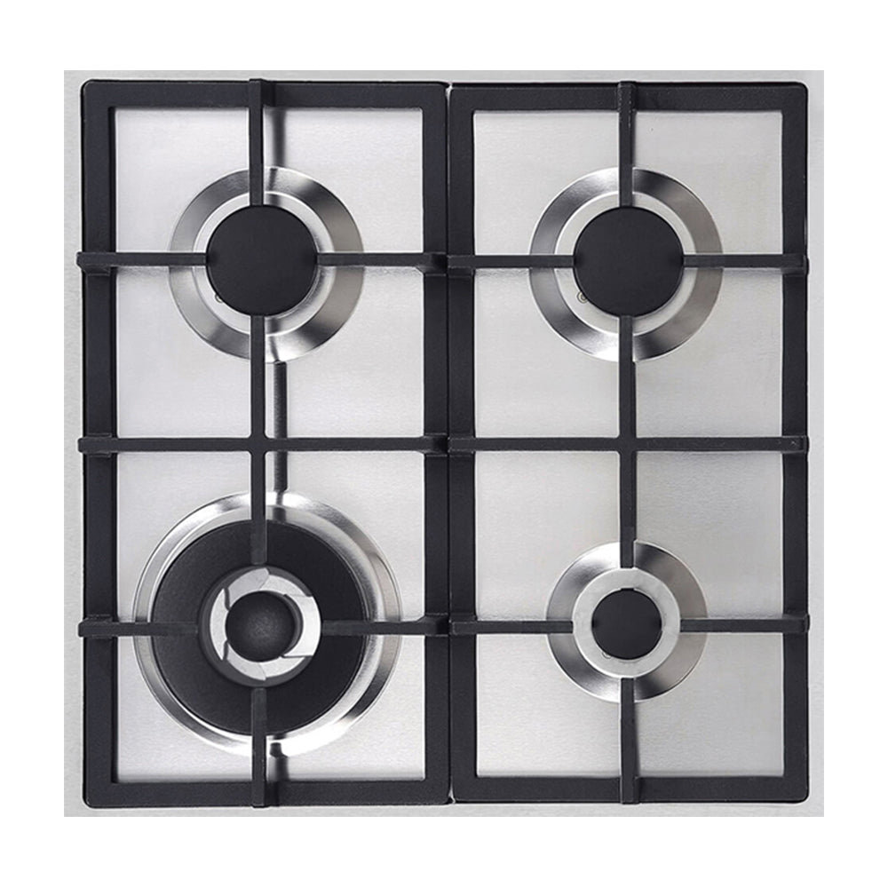 Esatto ECGW61F 60cm Natural Gas Cooktop, Top view