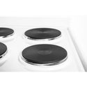 Euromaid EFF54W Electric Single Cavity Oven + Solid Cooktop