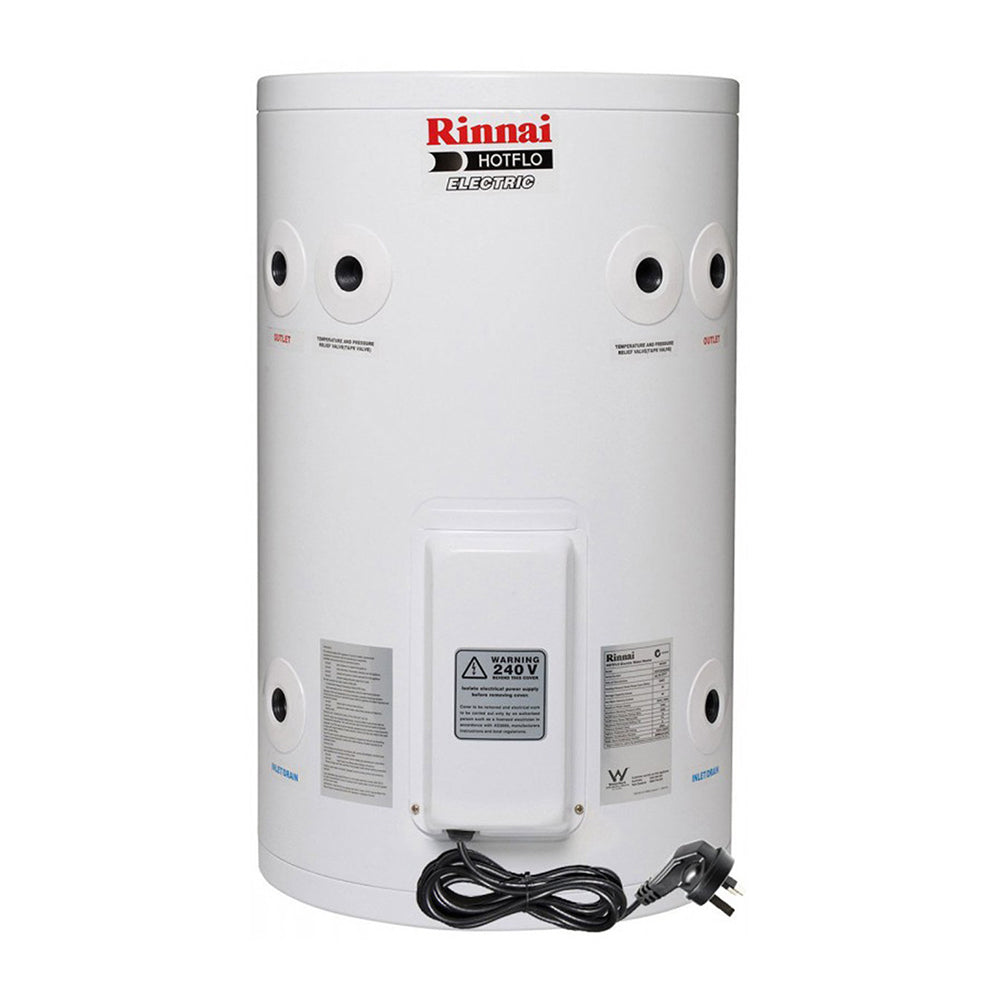 Rinnai EHF50S24P HotFlo 50L 2.4kW Electric Hot Water Tank with Plug, Image 1