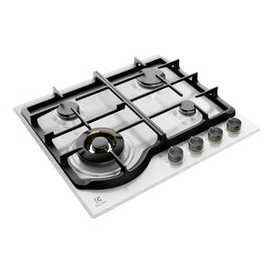 Electrolux 60cm Ultimate Taste 500 4-Burner Gas Cooktop EHG645SE, Angle View