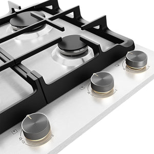 Electrolux 75cm Ultimate Taste 900 5-Burner Gas Cooktop EHG755SE, Detail View