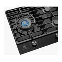 Electrolux EHG955BD 90 cm Gas Cooktop with 5 Burners, Cooktop view