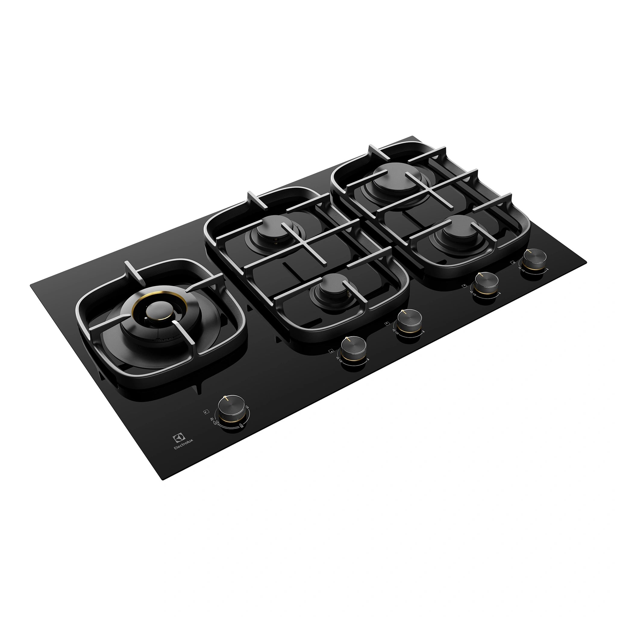 Electrolux 90cm Ultimate Taste 900 5-Burner Gas Cooktop EHG955BE, Angle View