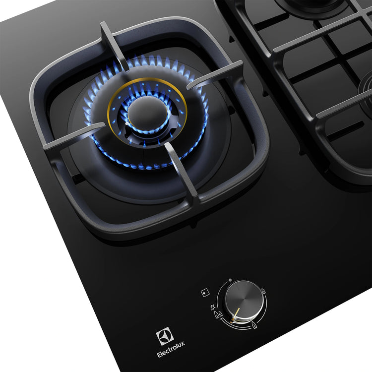 Electrolux 90cm Ultimate Taste 900 5-Burner Gas Cooktop EHG955BE, Detail View