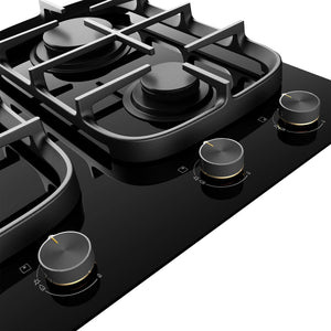 Electrolux 90cm Ultimate Taste 900 5-Burner Gas Cooktop EHG955BE, Detail View