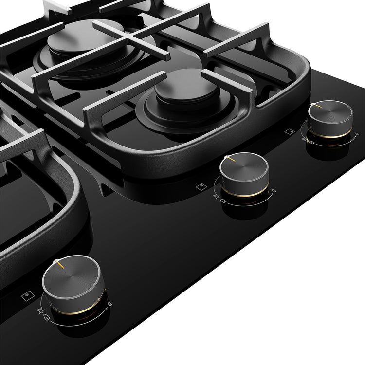 Electrolux 90cm Ultimate Taste 900 5-Burner Gas Cooktop EHG955BE, Detail View