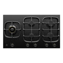 Electrolux 90cm Ultimate Taste 900 5-Burner Gas Cooktop EHG955BE, Front View