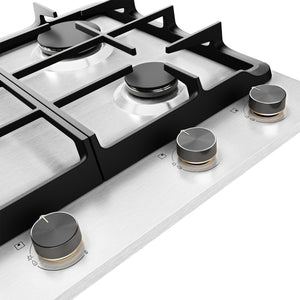 Electrolux 90cm Ultimate Taste 900 5-Burner Gas Cooktop EHG955SE, Detail View