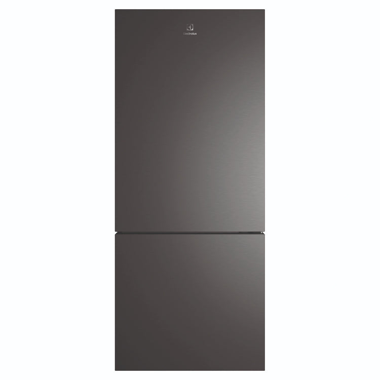Electrolux 425L UltimateTaste 500 Bottom Freezer Fridge - Matte Black EBE4302BDL, Front View