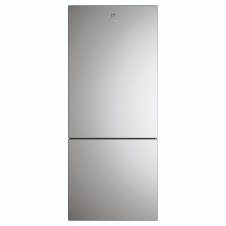 Electrolux 425L UltimateTaste 500 Bottom Freezer Fridge - Silver EBE4302SDR, Front View