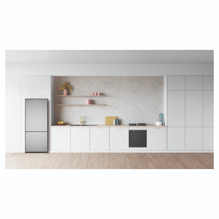 Electrolux 425L UltimateTaste 500 Bottom Freezer Fridge - Silver EBE4302SDR, Lifestyle View 2
