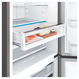 Electrolux 425L UltimateTaste 500 Bottom Freezer Fridge - Silver EBE4302SDR, Multizone View 2