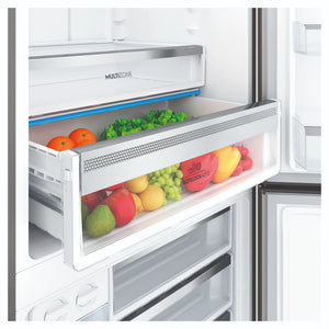 Electrolux 496L UltimateTaste 500 Bottom Freezer Fridge - Silver EBE5002SDR, Multizone View
