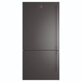 Electrolux 496L UltimateTaste 500 Bottom Freezer Fridge - Matte Black EBE5007BDL, Front View