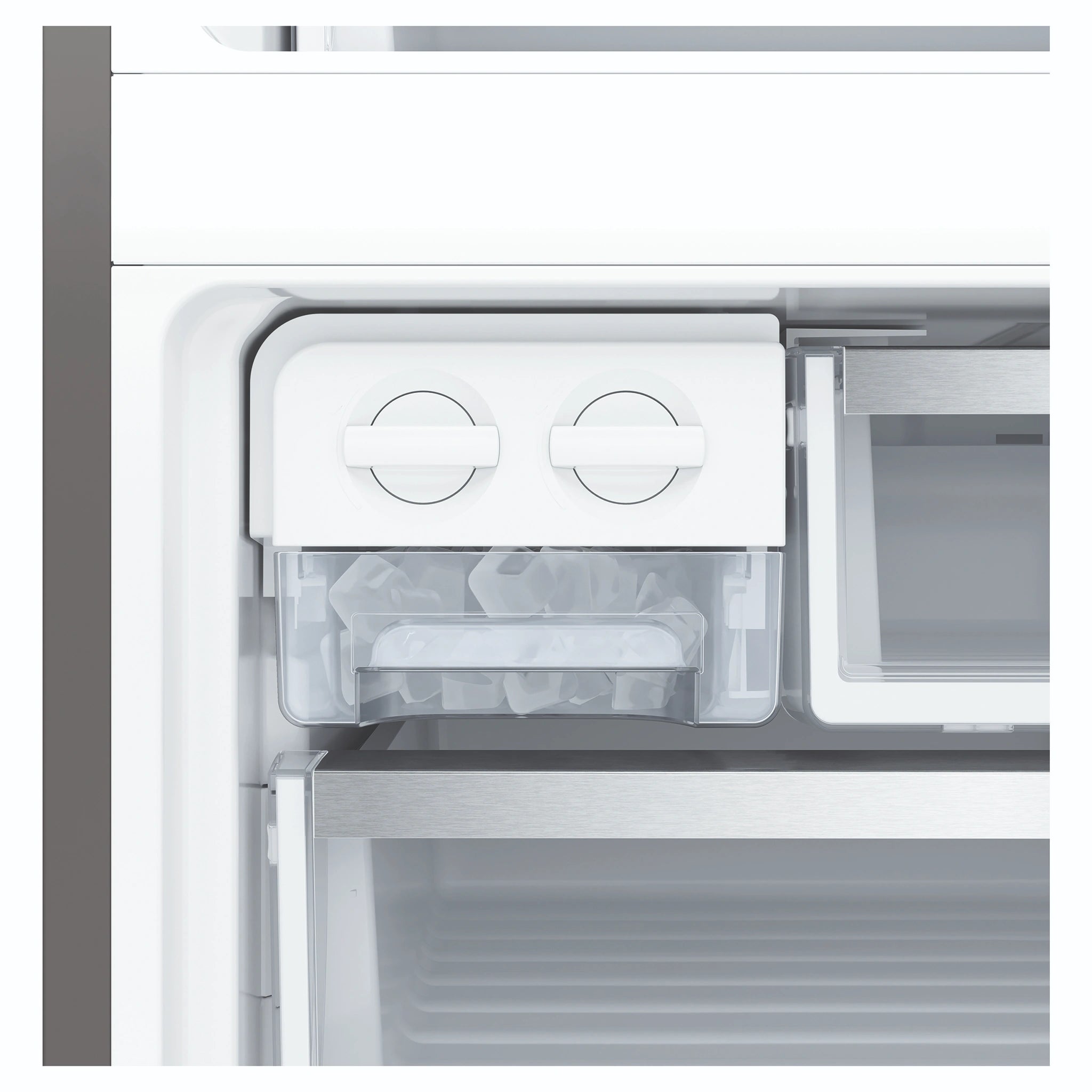 Electrolux 496L UltimateTaste 500 Bottom Freezer Fridge - Matte Black EBE5007BDL, Rack View