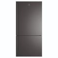 Electrolux 496L UltimateTaste 500 Bottom Freezer Fridge - Matte Black EBE5007BDR, Front View