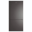 Electrolux 496L UltimateTaste 500 Bottom Freezer Fridge - Matte Black EBE5007BDR, Front View