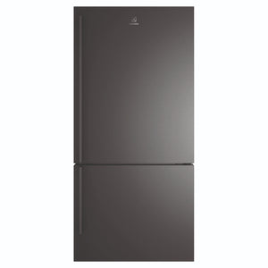 Electrolux 496L UltimateTaste 500 Bottom Freezer Fridge - Matte Black EBE5007BDR, Front View