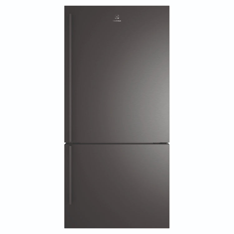 Electrolux 496L UltimateTaste 500 Bottom Freezer Fridge - Matte Black EBE5007BDR, Front View
