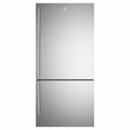 Electrolux 496L UltimateTaste 500 Bottom Freezer Fridge - Natural Stainless Steel EBE5307SCL, Front View