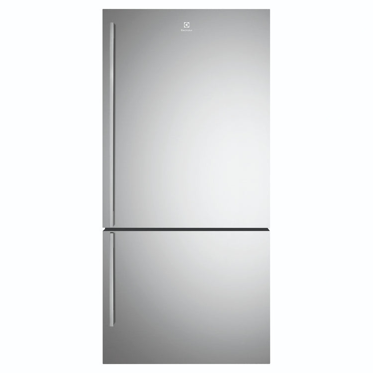 Electrolux 496L UltimateTaste 500 Bottom Freezer Fridge - Natural Stainless Steel EBE5307SCL, Front View