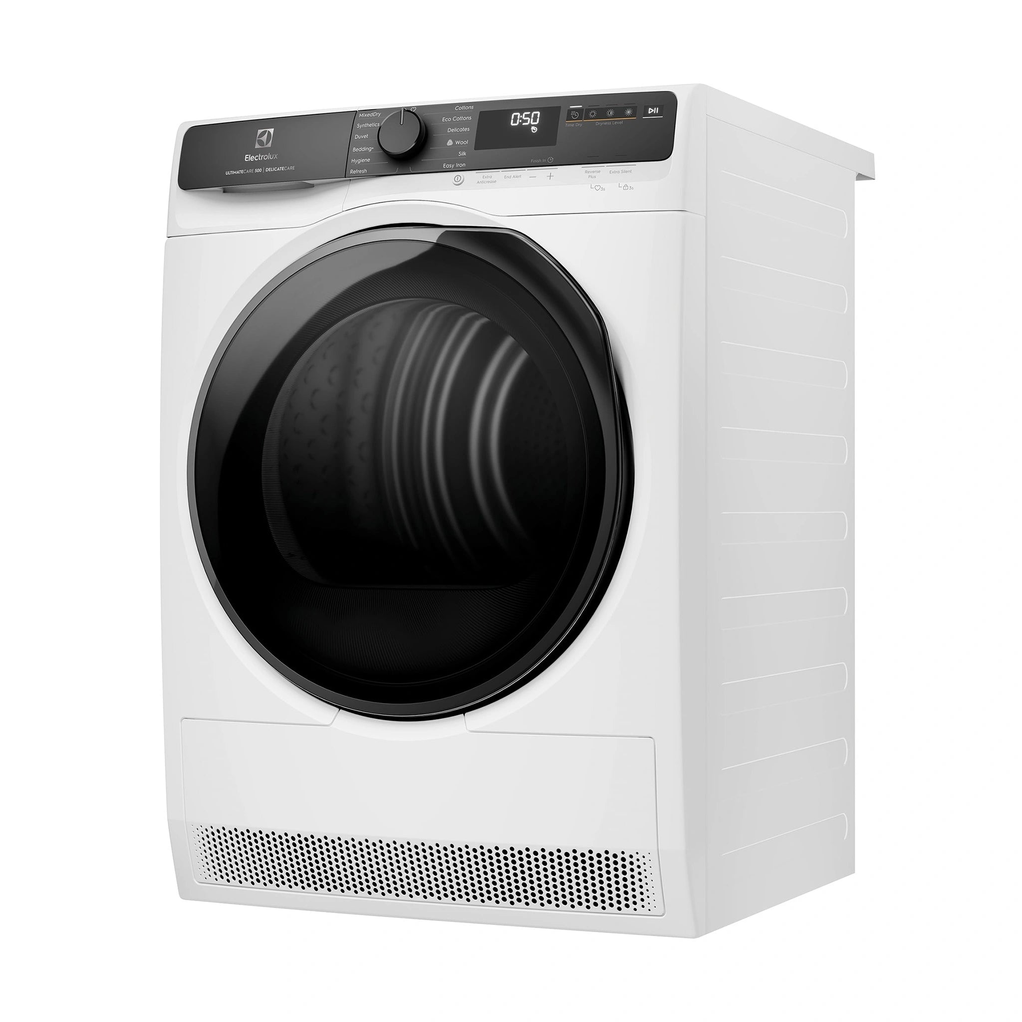 Electrolux 8kg UltimateCare 500 Heat Pump Dryer EDH803P5WC, Right Side View