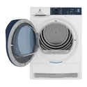 Electrolux 8kg White UltimateCare 500 Heat Pump Dryer EDH804U5WB, Front View With Door Open