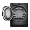 Electrolux 9kg UltimateCare 900 Steam Heat pump dryer Dark Onyx EDH902R9SC, Front View With Door Open