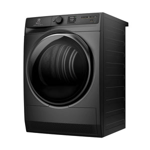 Electrolux 9kg UltimateCare 900 Steam Heat pump dryer Dark Onyx EDH902R9SC, Right Side View