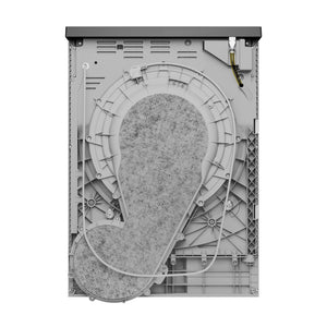 Electrolux 9kg UltimateCare 700 Heat Pump Dryer - Dark Onyx EDH903R7SC, Back Side View