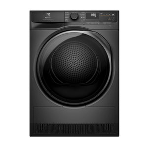 Electrolux 9kg UltimateCare 700 Heat Pump Dryer - Dark Onyx EDH903R7SC, Front View