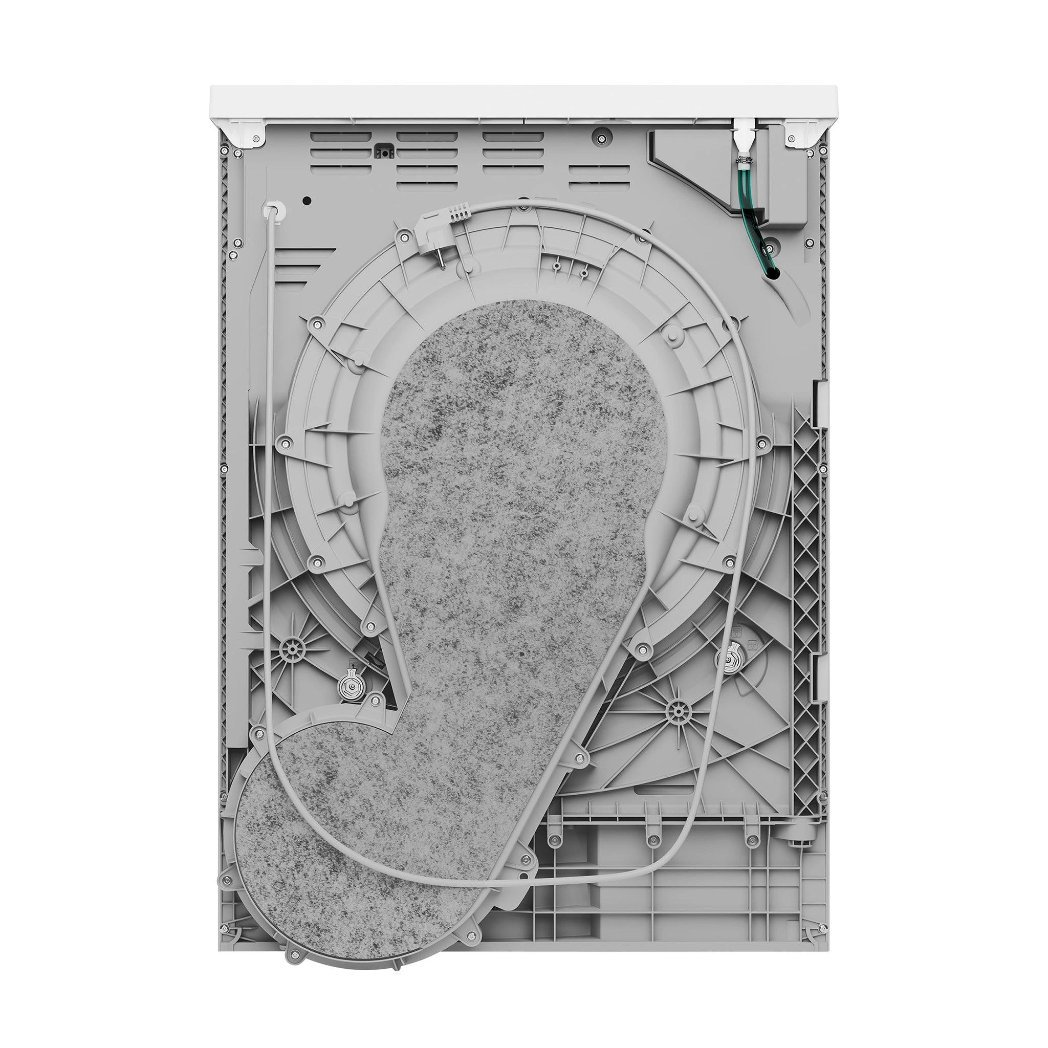 Electrolux 9kg UltimateCare 700 heat pump dryer EDH903R7WC, Back Side View