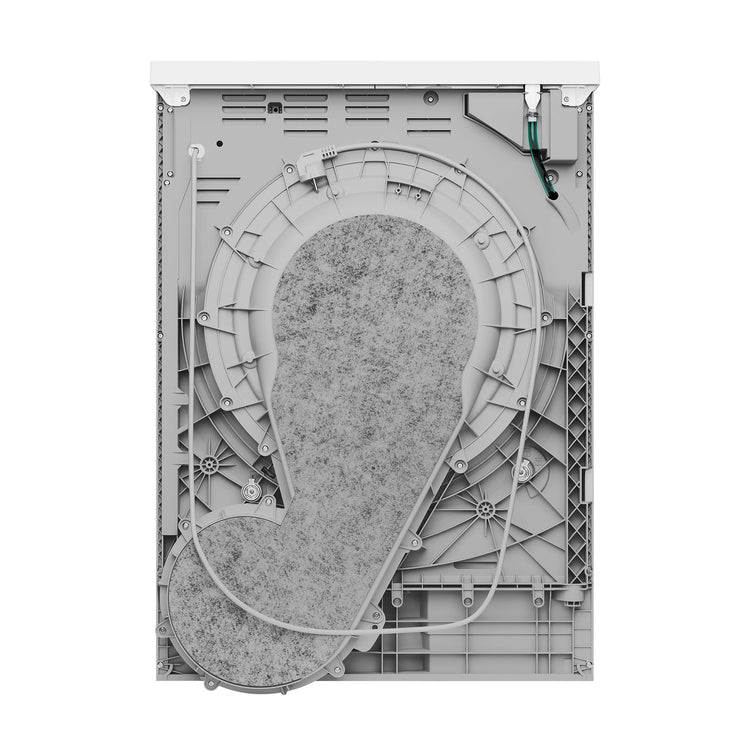 Electrolux 9kg UltimateCare 700 heat pump dryer EDH903R7WC, Back Side View