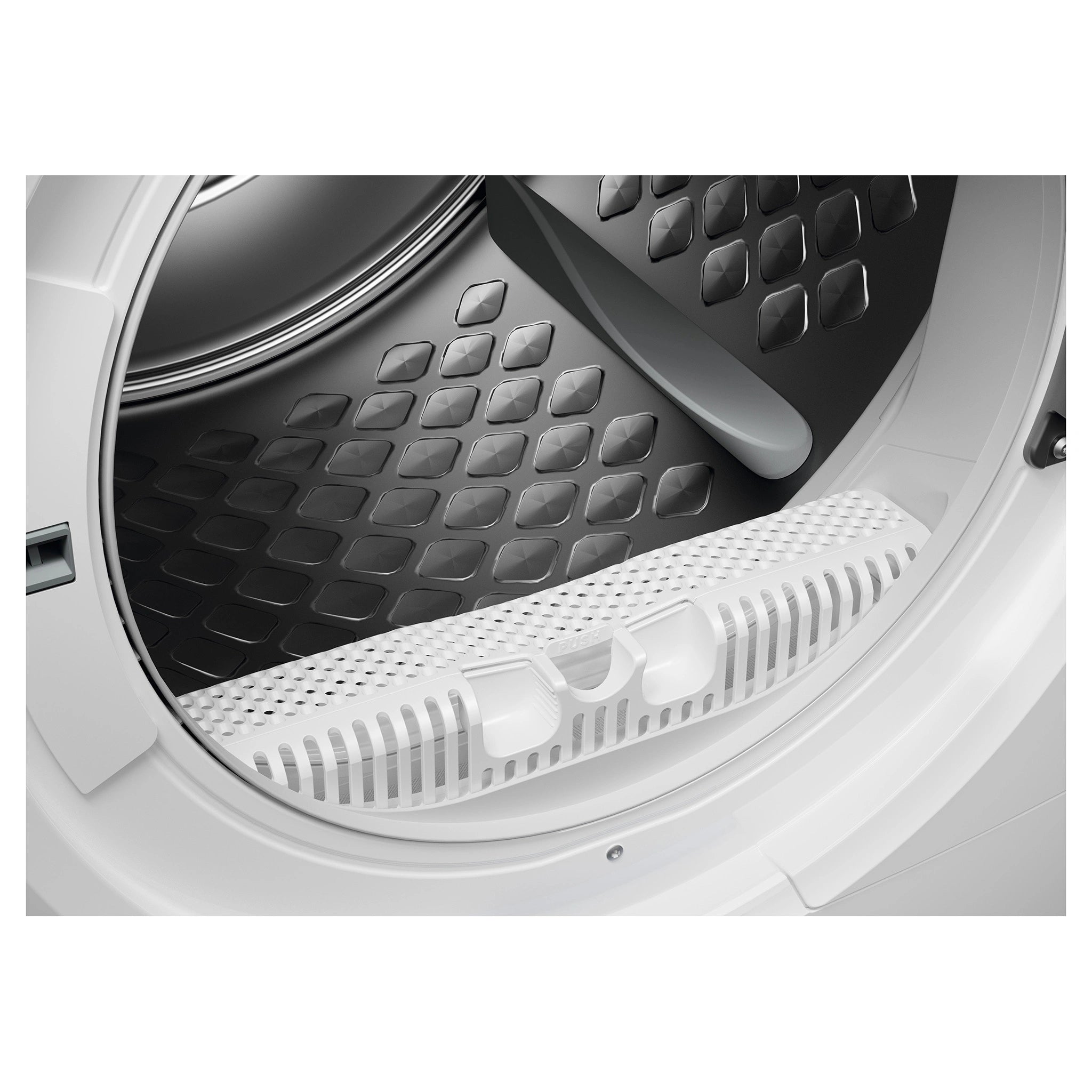Electrolux 9KG UltimateCare Plus 900 White Heat Pump Dryer EDH912R9WC, Inside Front Bottom View