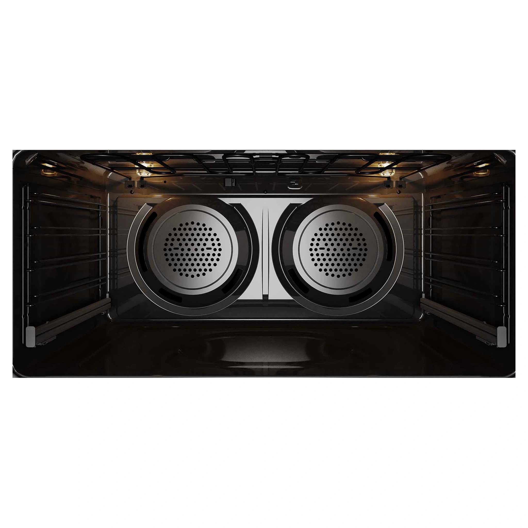 Electrolux 90cm Dual Fuel Pyrolytic Freestanding Oven/Stove EFEP916DSE, Inside View