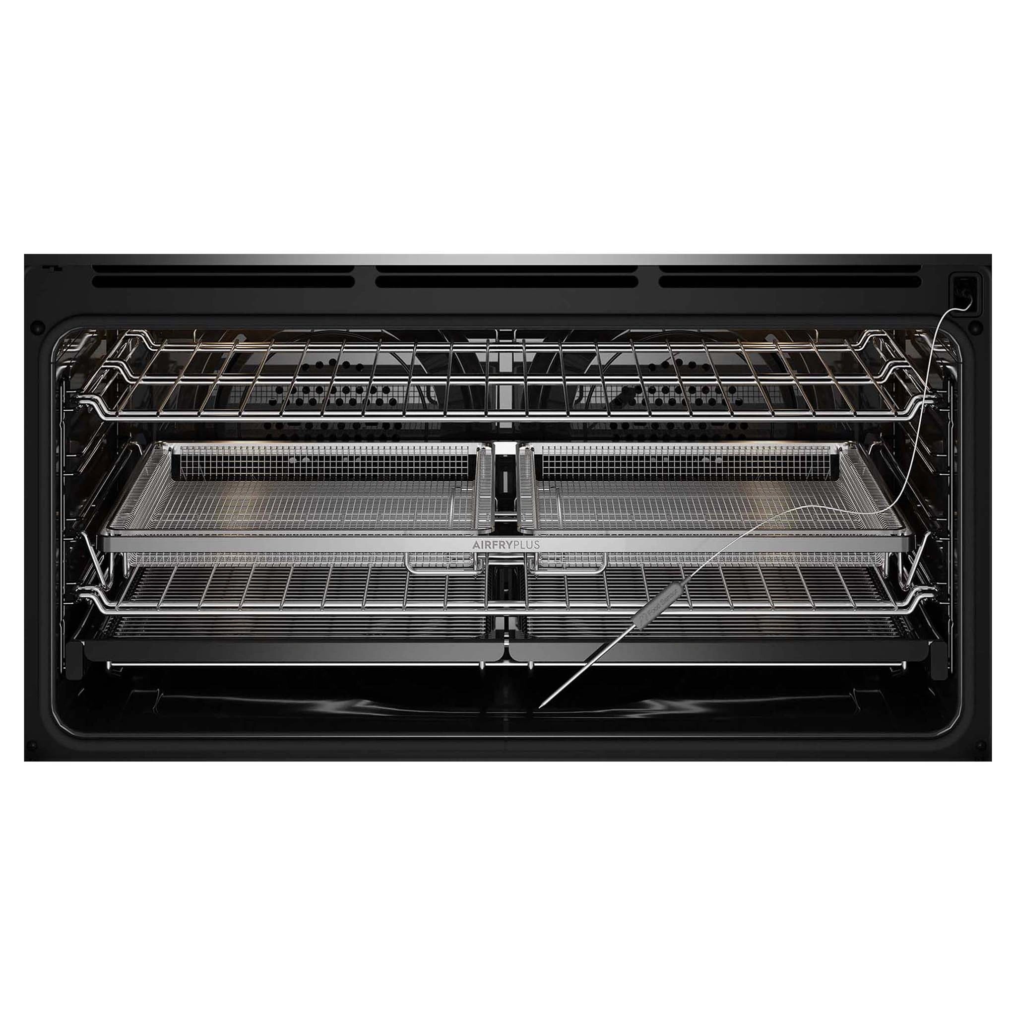 Electrolux 90cm Dual Fuel Pyrolytic Freestanding Oven/Stove EFEP916DSE, Integrated Grill View