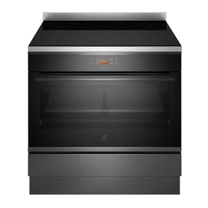 Electrolux 90cm Ultimate Taste 900 freestanding electric oven with induction cooktop EFEP956DSE, Front View