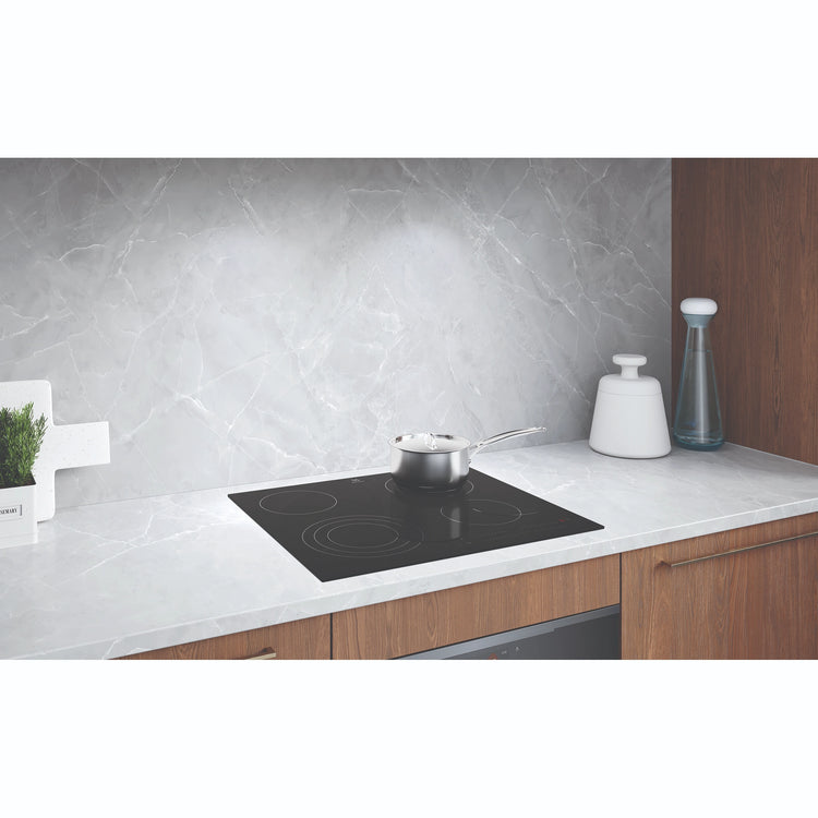Electrolux 60cm Ultimate Taste 300 4-Zone Ceramic Cooktop EHC644BE, Life Style