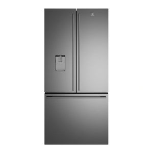 Electrolux 491L Ultimate Taste 700 French Door Fridge - Dark Stainless Steel EHE5267BC, Front View