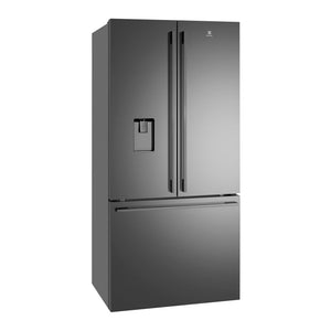 Electrolux 491L Ultimate Taste 700 French Door Fridge - Dark Stainless Steel EHE5267BC, Front View 2