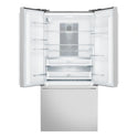 Electrolux 491L Ultimate Taste 700 French Door Fridge - Natural Stainless Steel EHE5267SC, Front View with Door Open
