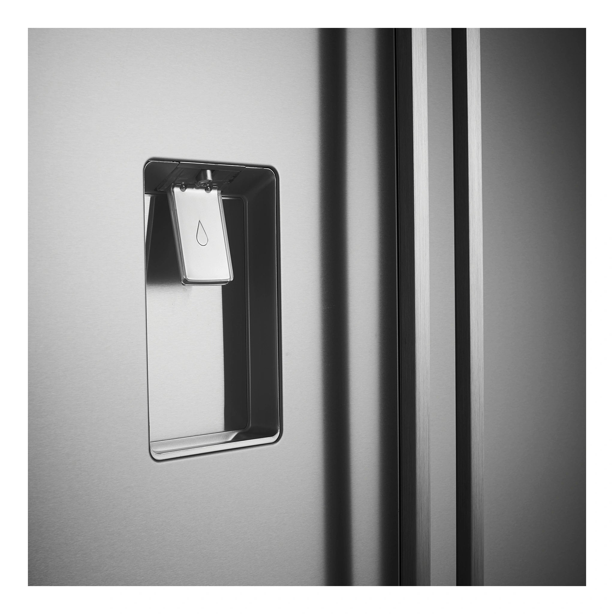 Electrolux 491L Ultimate Taste 700 French Door Fridge - Natural Stainless Steel EHE5267SC, Water Dispenser View